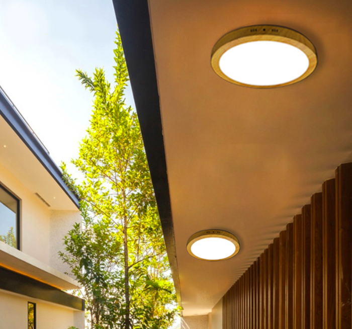 Đèn LED ốp trần được sử dụng nhiều với nhu cầu trang trí nội thất