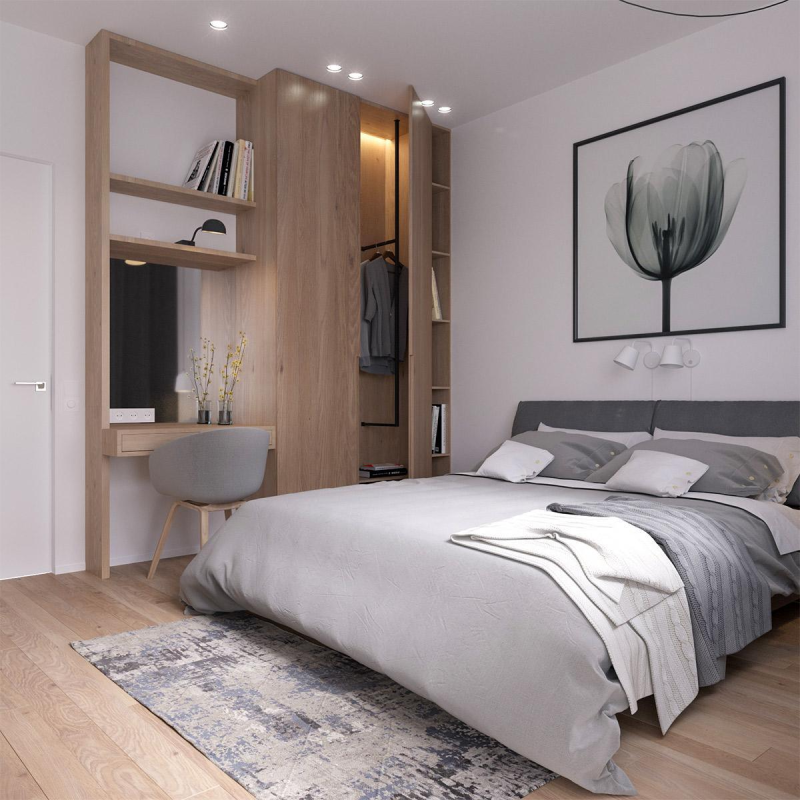 Bạn nên chọn đèn âm trần phòng ngủ phù hợp phong cách nội thất để tạo nên vẻ đẹp hài hòa, thống nhất