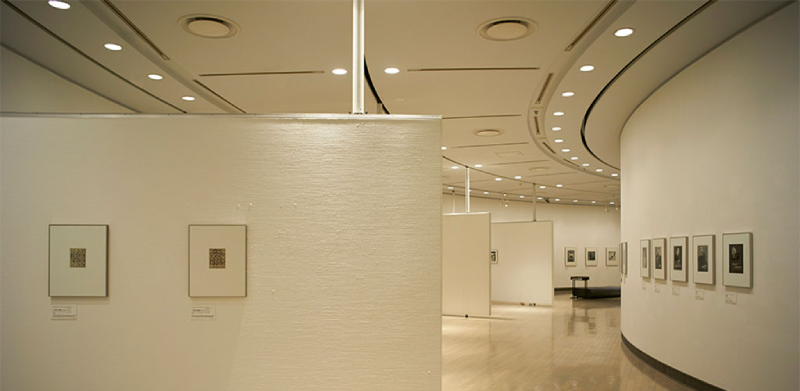Các loại đèn downlight có nhiệt độ 3500 - 4500K được lắp đặt phổ biến tại bảo tàng, phòng trưng bày