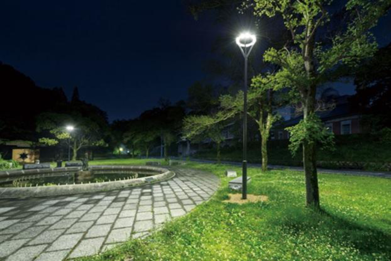 Đèn LED cao áp được sử dụng chiếu sáng phổ biến tại công viên