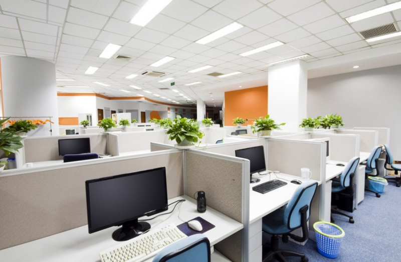 Đèn LED Panel được sử dụng phổ biến trong các không gian văn phòng, công sở