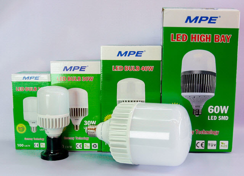 Minh họa sản phẩm đèn LED MPE