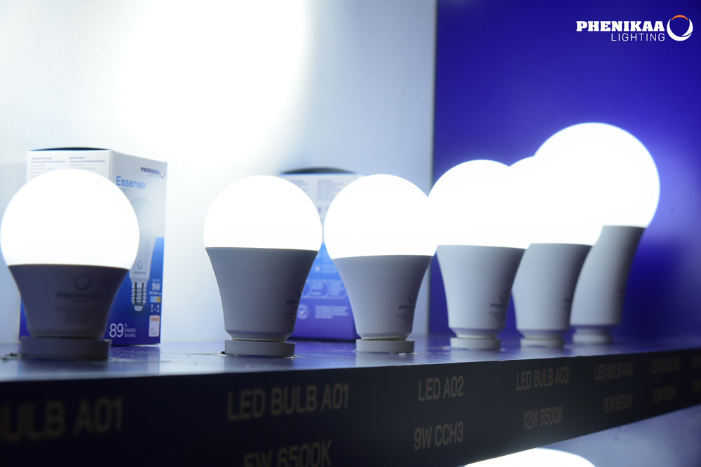 Các mẫu đèn LED tròn của Phenikaa Lighting