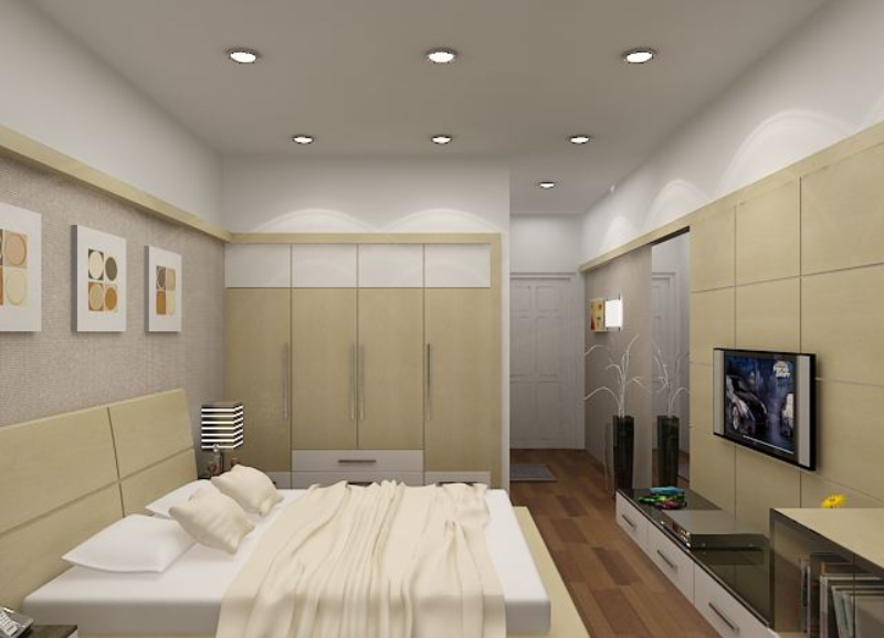 Phòng ngủ trông hiện đại hơn với đèn LED âm trần tròn 7W DL01