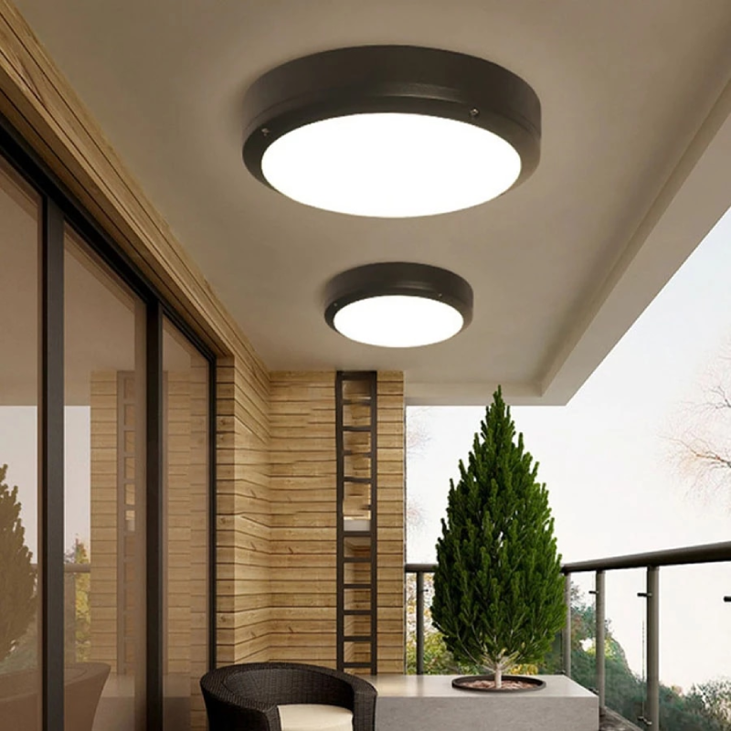 5+ mẫu đèn LED ốp trần ban công cho ngôi nhà hiện đại