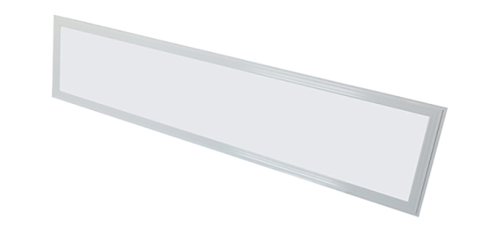Đèn LED panel 300x1200mm có dạng hình chữ nhật, thiết kế dài mảnh, thích hợp dùng cho không gian rộng lớn. 